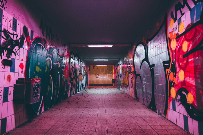 Hallway Graffiti Ideas