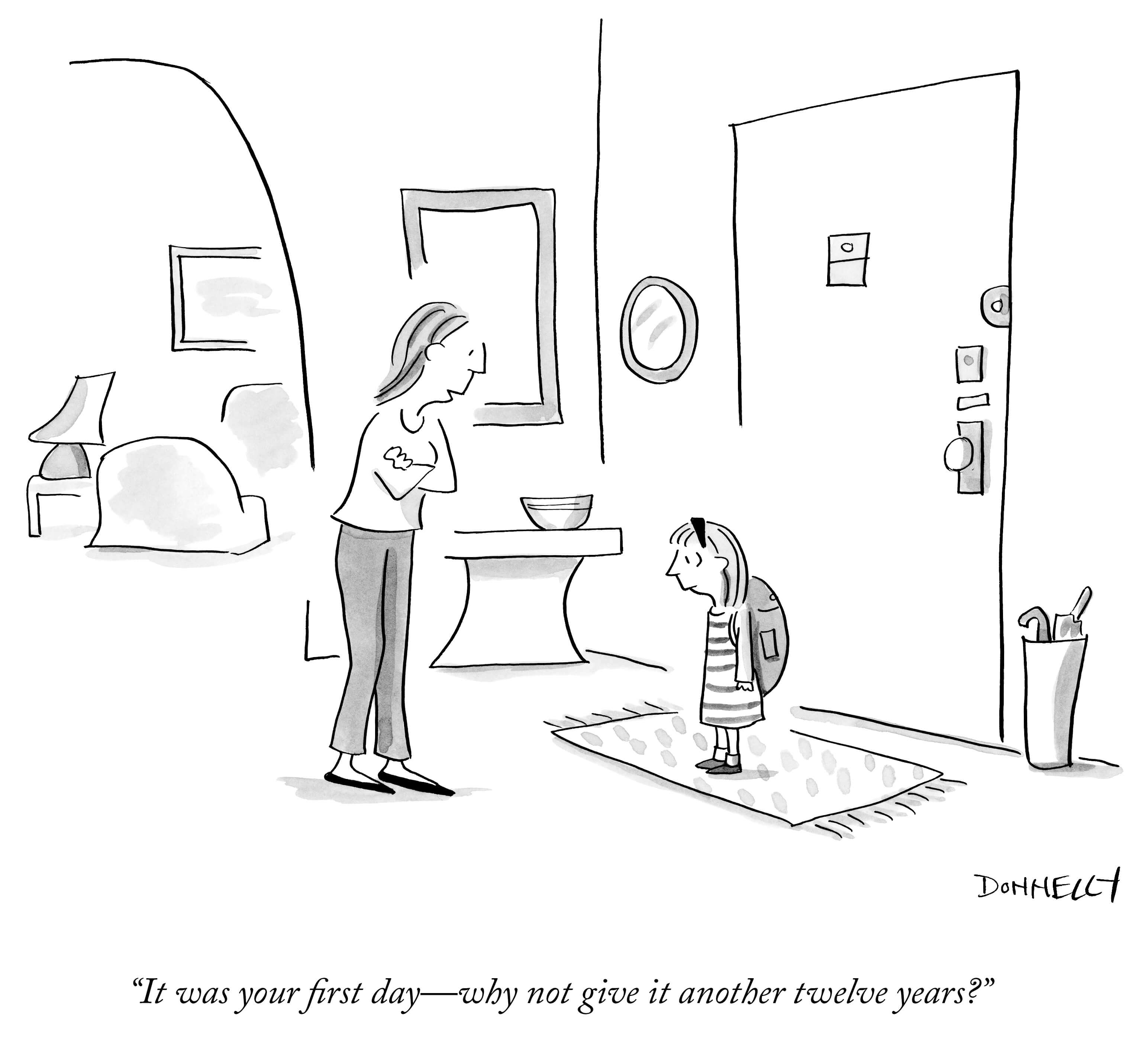 Liza Donnelly's New Yorker Cartoon