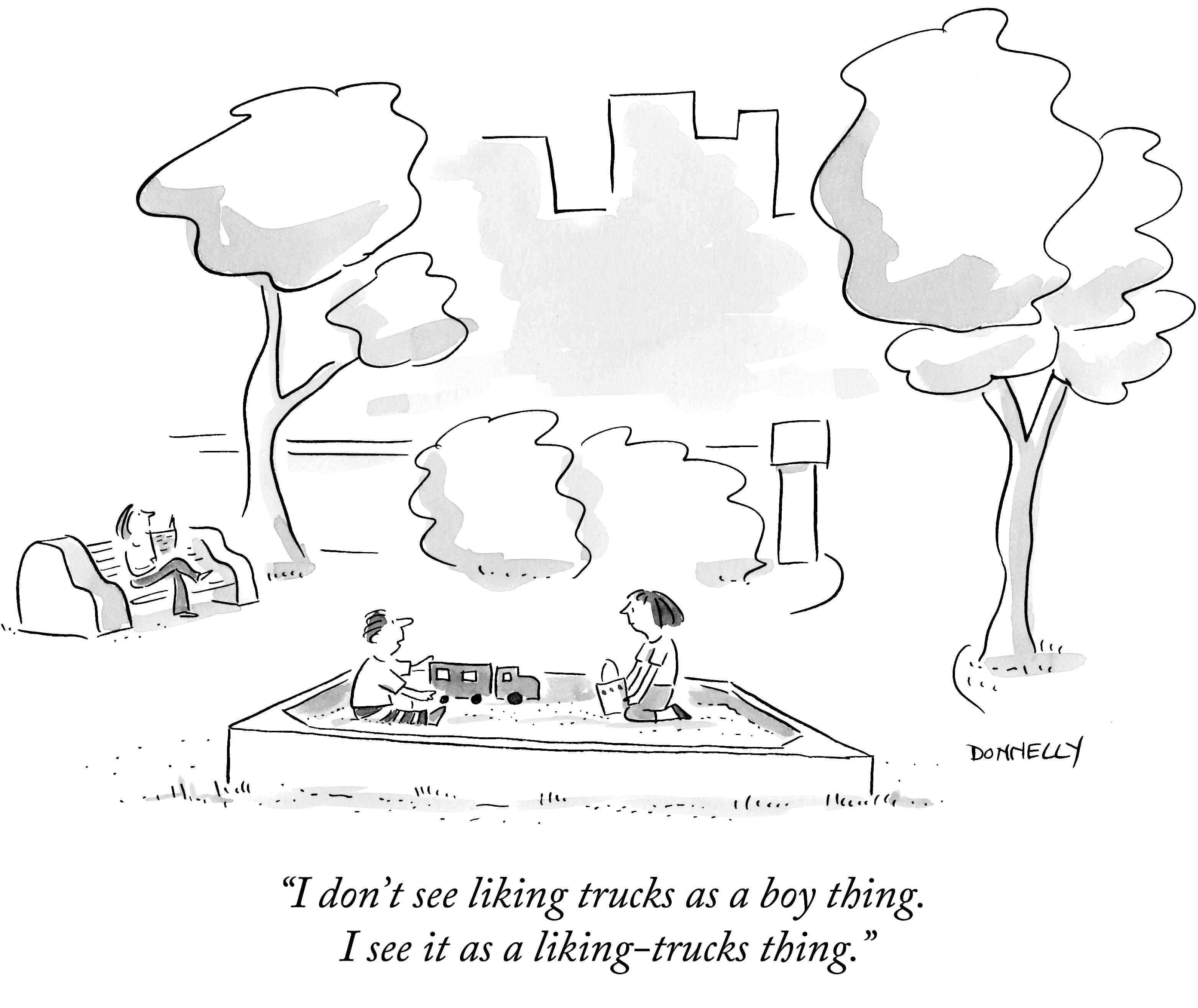 New Yorker Liza Donnelly Cartoon
