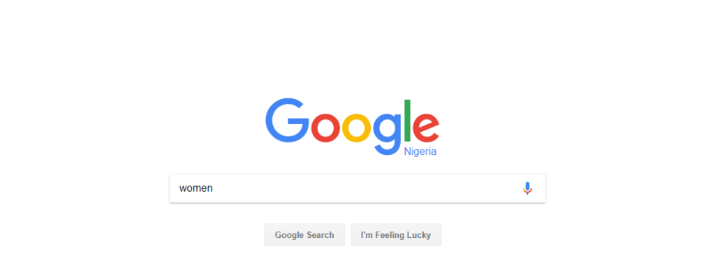 Google Search Women