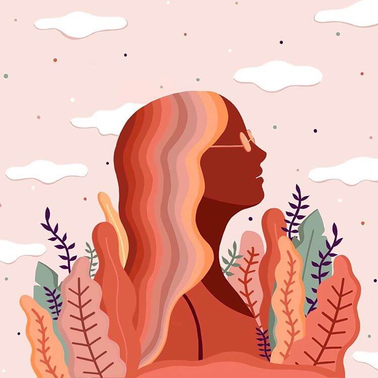 sarah studio plant based female characters