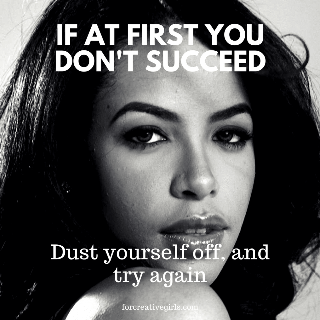 Aaliyah Try Again - Mistakes - Women in Leadership