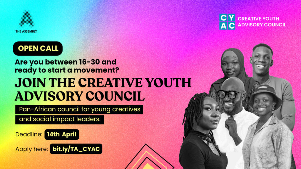 The Creative Youth Advisory Council Header